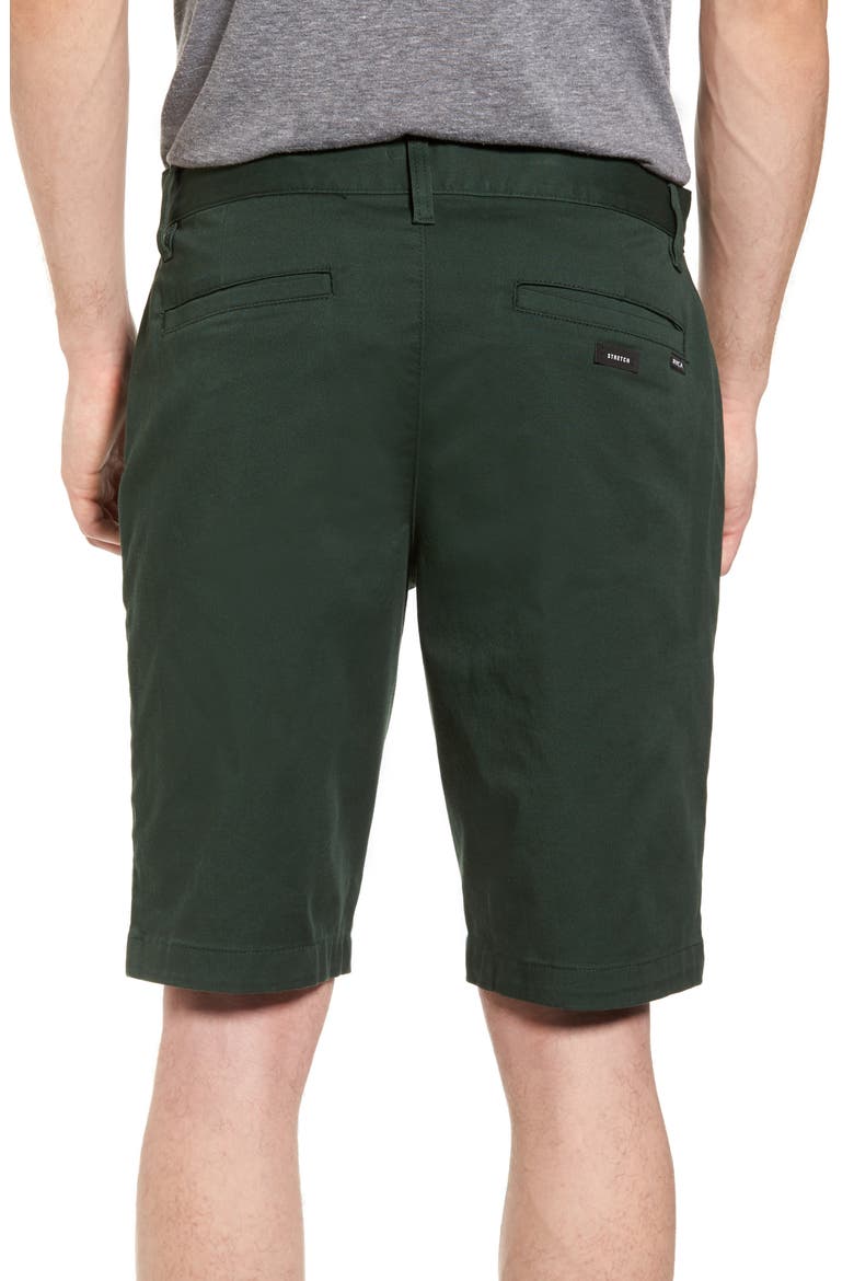 The Week-End Stretch Twill Chino Shorts, Alternate, color, SYCAMORE