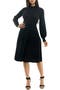 Tie Waist Fit & Flare Sweater Dress