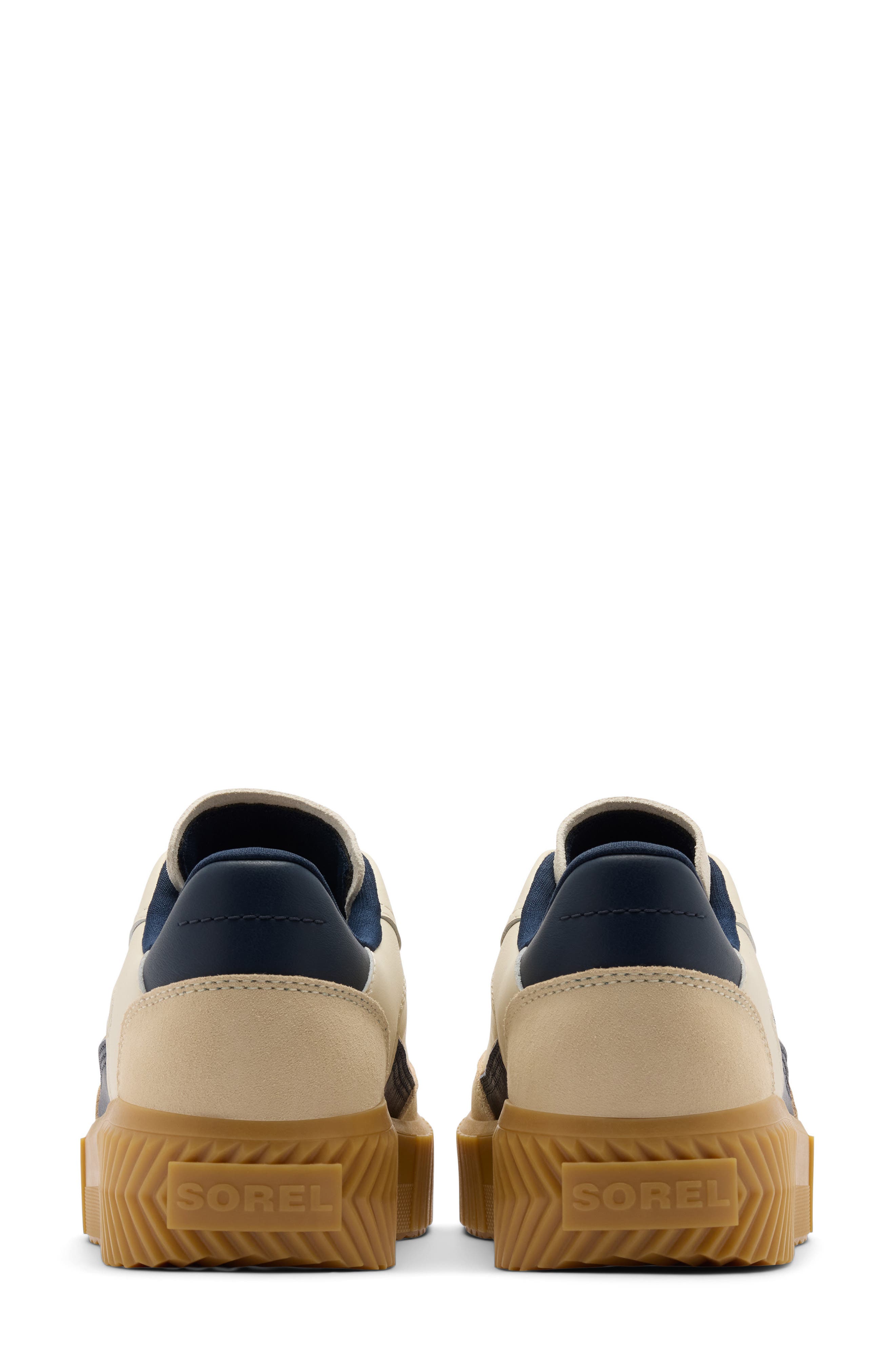 Ona Ave T-Toe Platform Sneaker, Alternate, color, SNOW/ COLLEGIATE NAVY