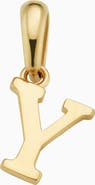 Oradina 14K Gold My Letter Initial Pendant Charm