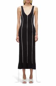 Lux Sleeveless Midi Dress