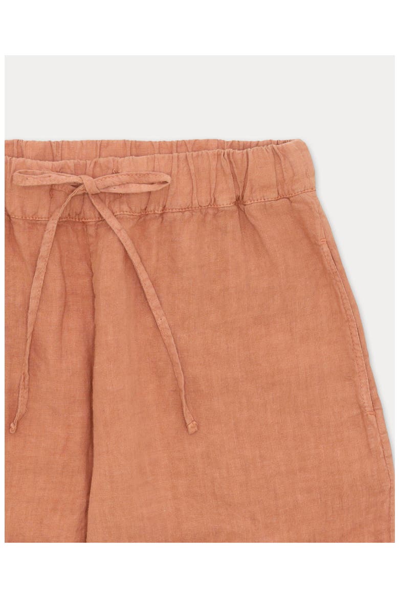 Jaleh Linen with Drawstring Pants, Alternate, color, Light Orange