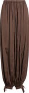 DELUC Poison Satin Balloon Pants