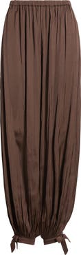 DELUC Poison Satin Balloon Pants