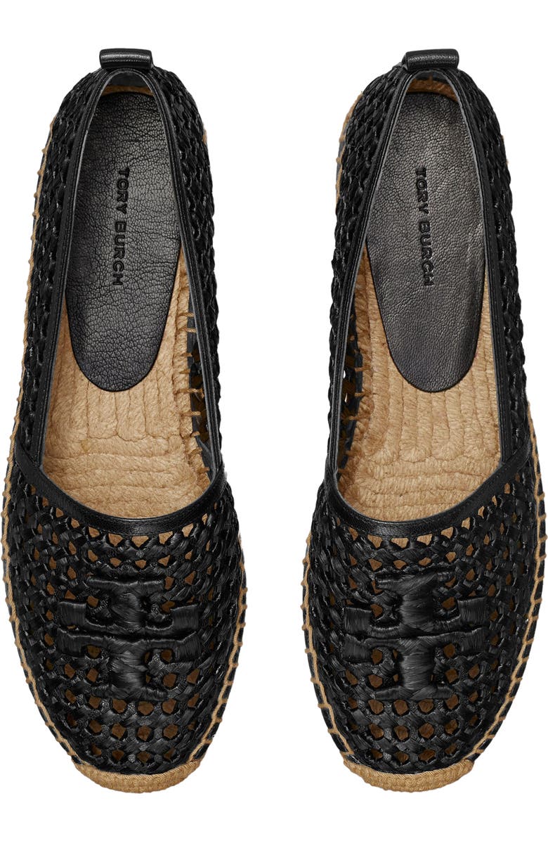 Tory Burch Double T Espadrille Flat, Alternate, color,