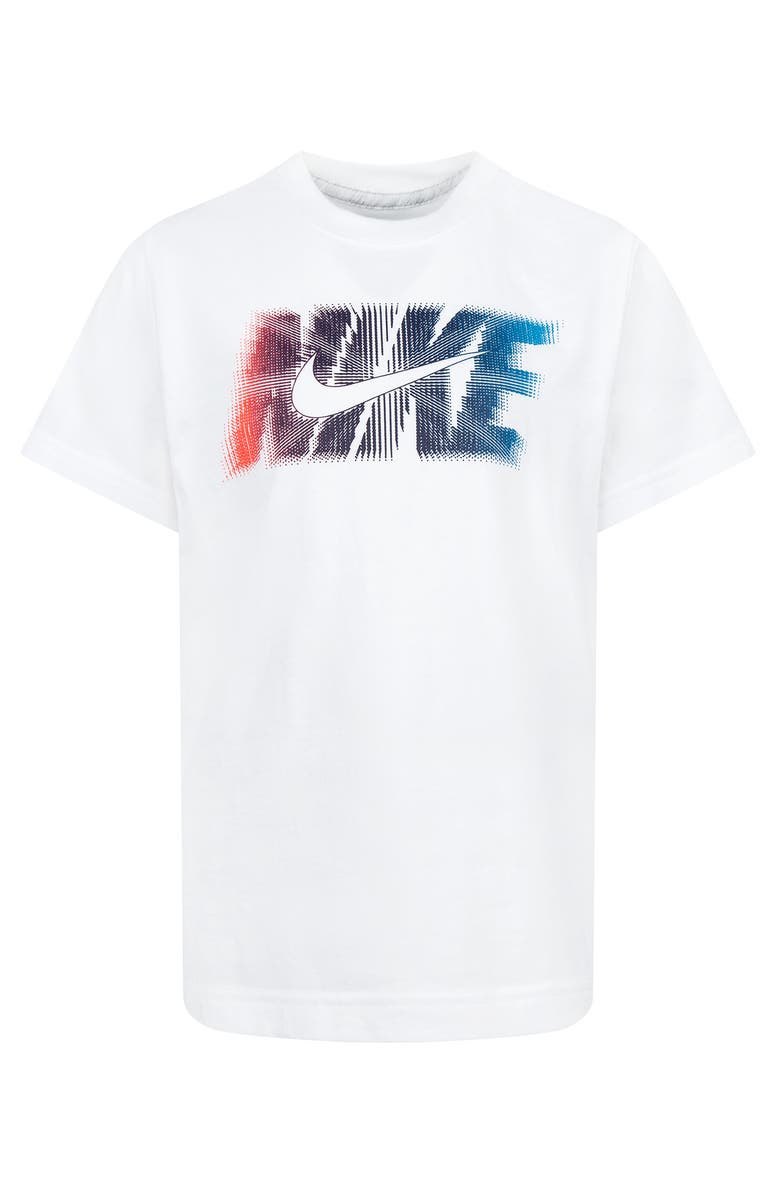 Nike Kids' Warp Speed Graphic T-Shirt, Main, color, White