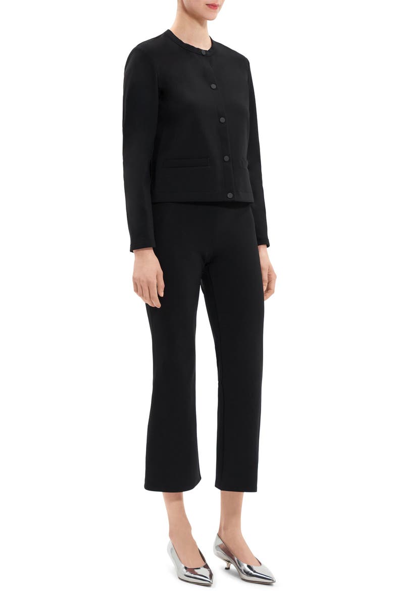 Theory K.Core Crop Jacket, Alternate, color, Black - 001