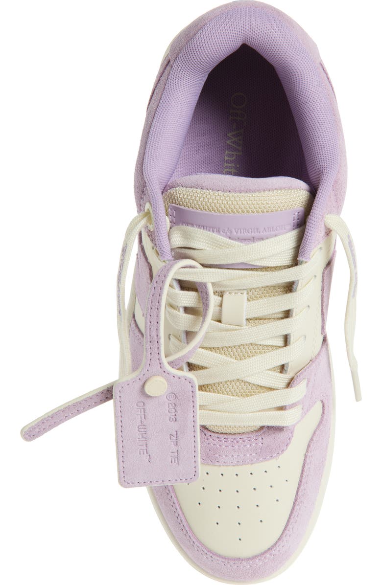 Off-White Out of Office Sneaker, Alternate, color, Lavander - Ivory