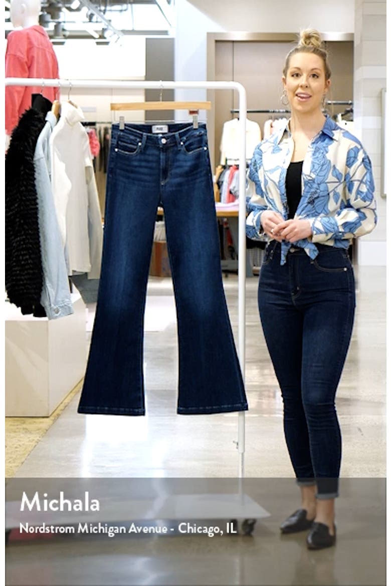 Genevieve High Waist Flare Jeans video