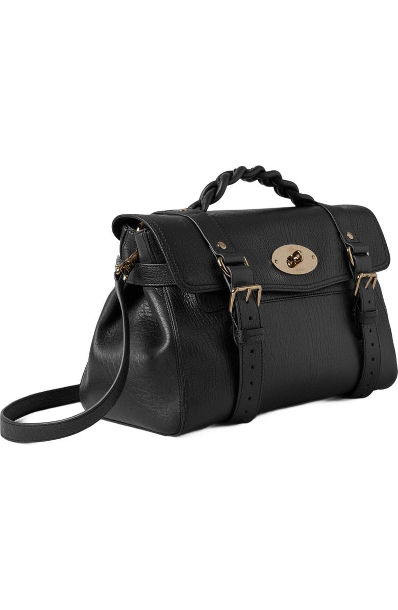 Mulberry Alexa Natural Grain, Alternate, color, Black