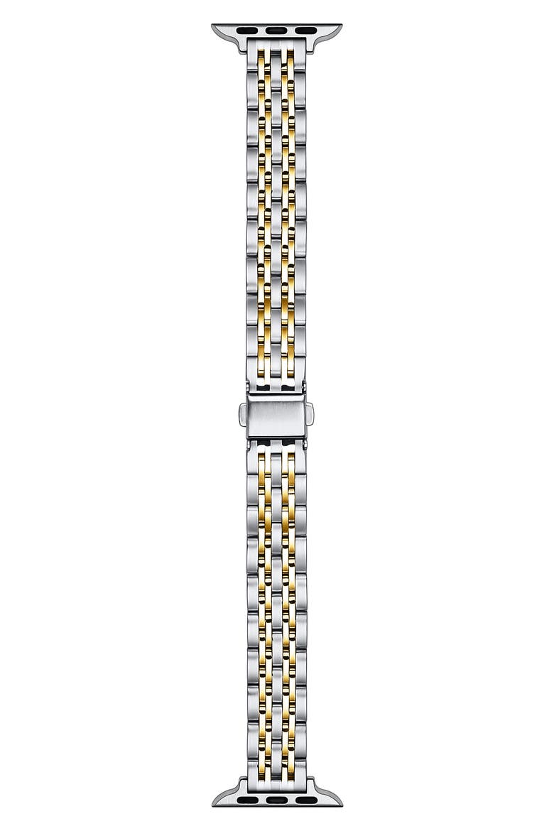 Skinny Link Stainless Steel Watchband, Alternate, color, GOLD