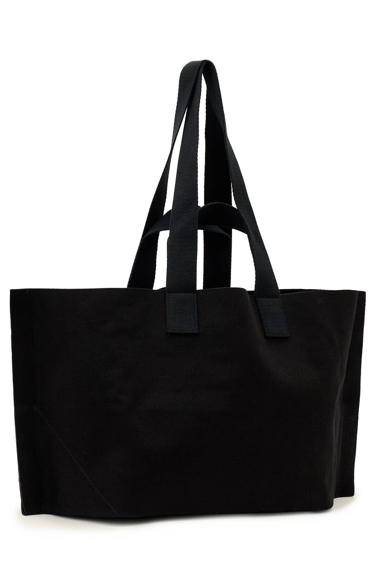 Lutece Canvas Tote, Alternate, color, BLACK