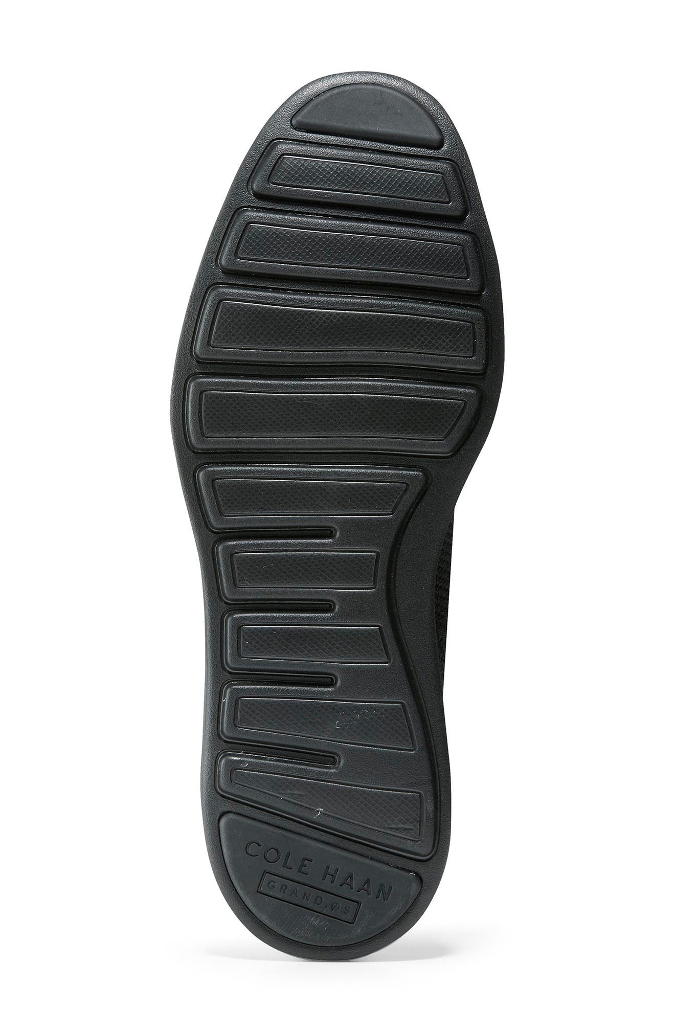 Cole Haan Original Grand Shortwing Oxford, Alternate, color, Black/Blac