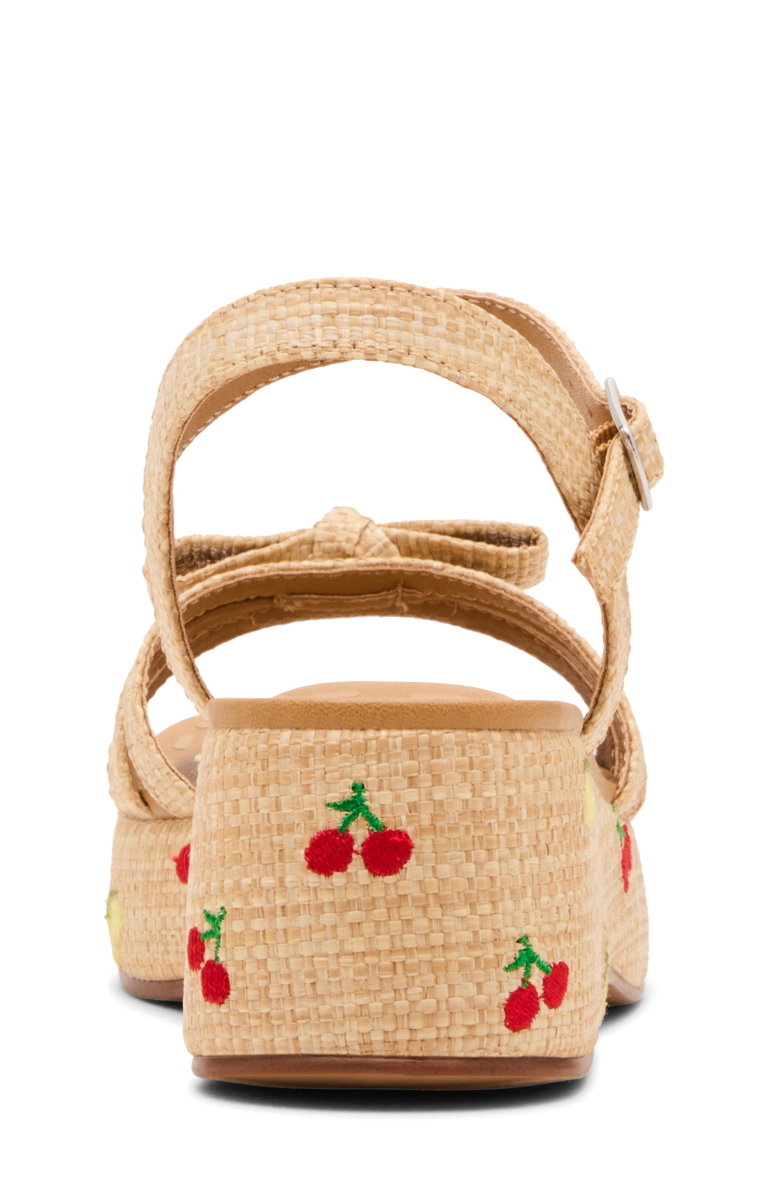 Steve Madden Kids' JMagenta Platform Sandal, Alternate, color, Natural Multi