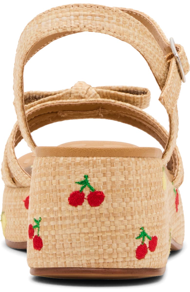 Steve Madden Kids' JMagenta Platform Sandal, Alternate, color, Natural Multi