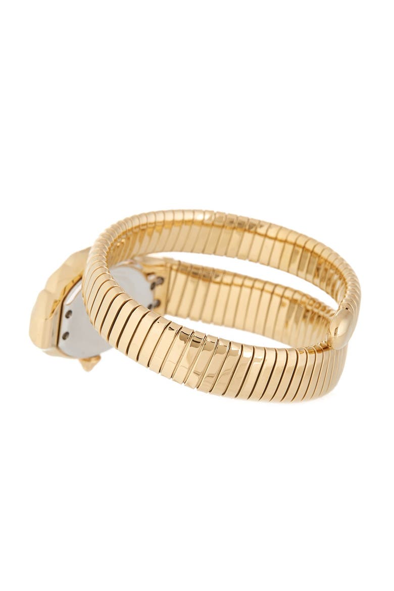 Women's Glam Chic Cuff Watch, 22mm, Alternate, color, IPYG
