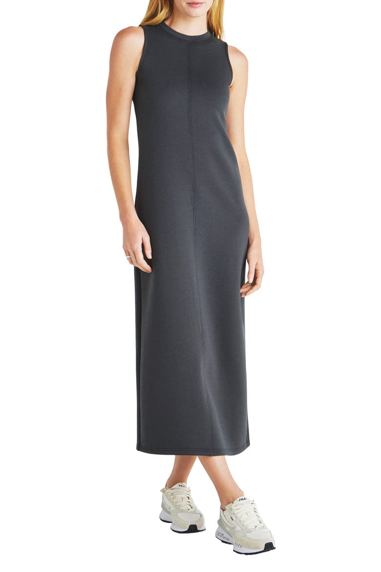 Caprice Midi Dress, Main, color, LEAD