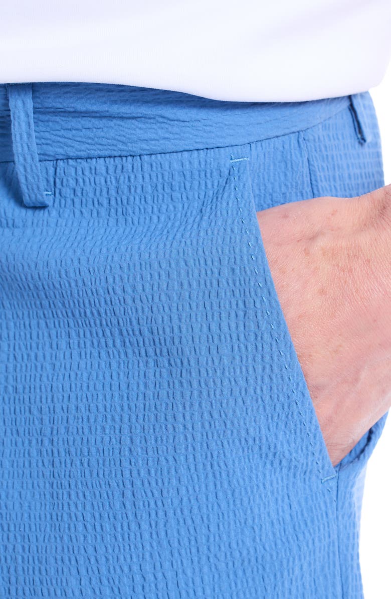 Robert Graham Thresher Crinkled Woven Shorts, Alternate, color,