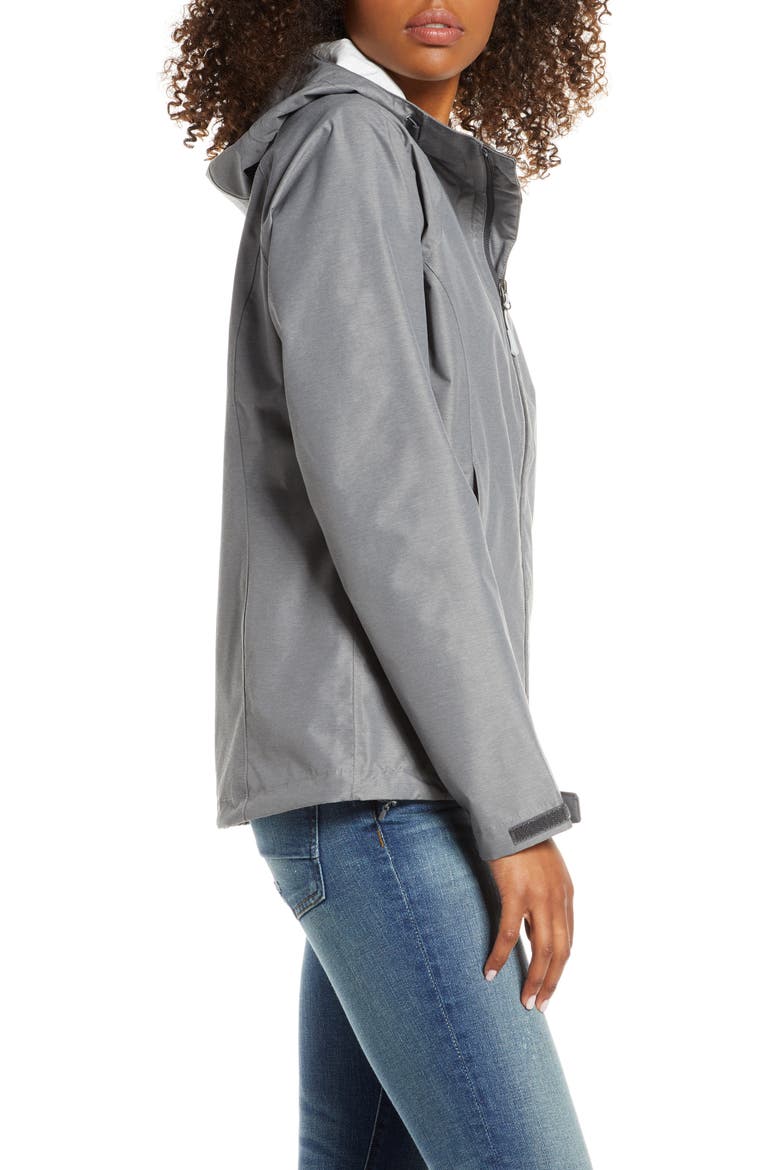 Magnolia Waterproof Rain Jacket, Alternate, color, TNF MEDIUM GREY HEATHER