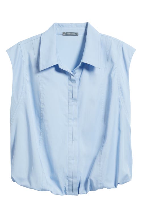 Wit & Wisdom Cap Sleeve Button-up Shirt