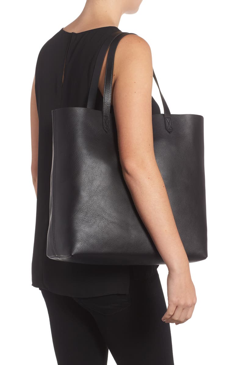 Madewell The Transport Leather Tote, Alternate, color,