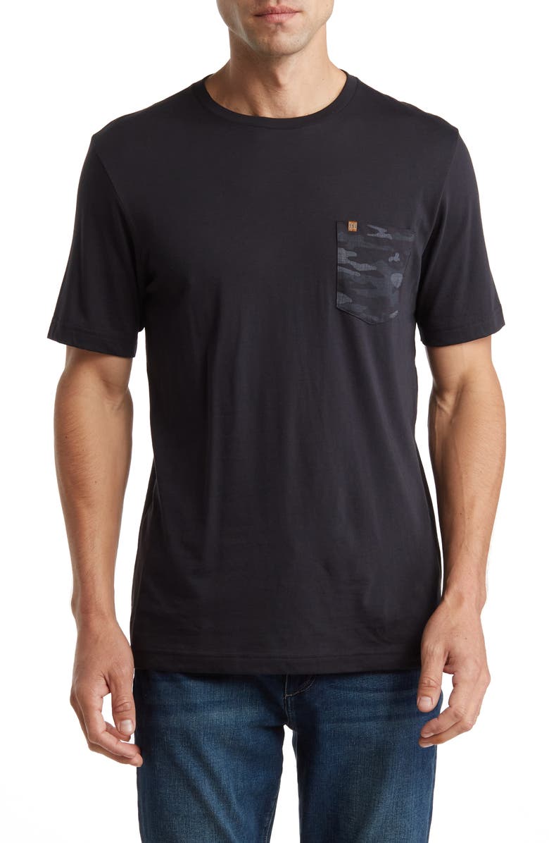 TravisMathew Thirteen Below Crewneck Pocket T-Shirt, Main, color,