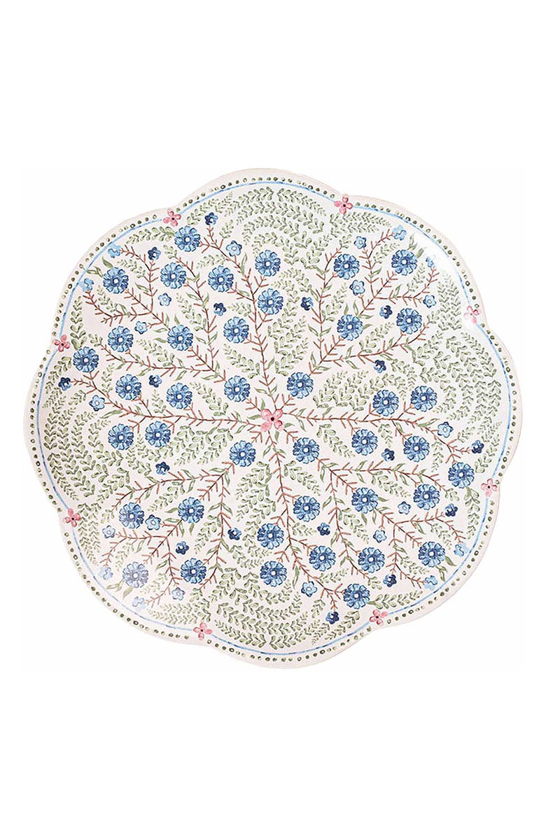 Juliska Villa Seville Scallop Dessert Plate, Main, color, Chambray