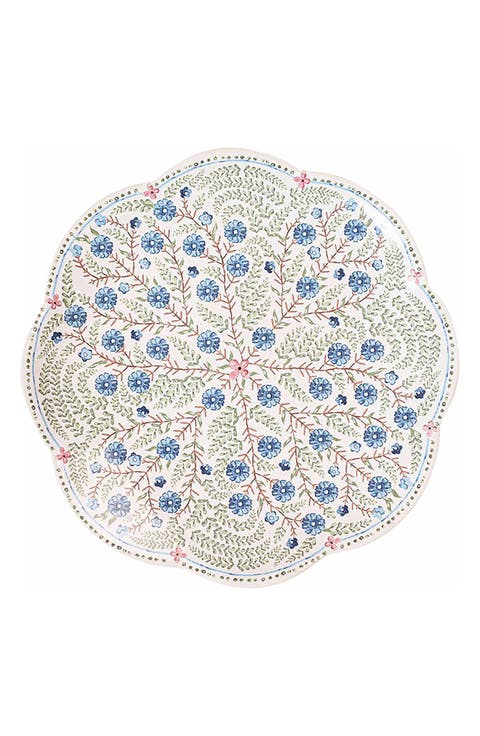 Villa Seville Scallop Dessert Plate