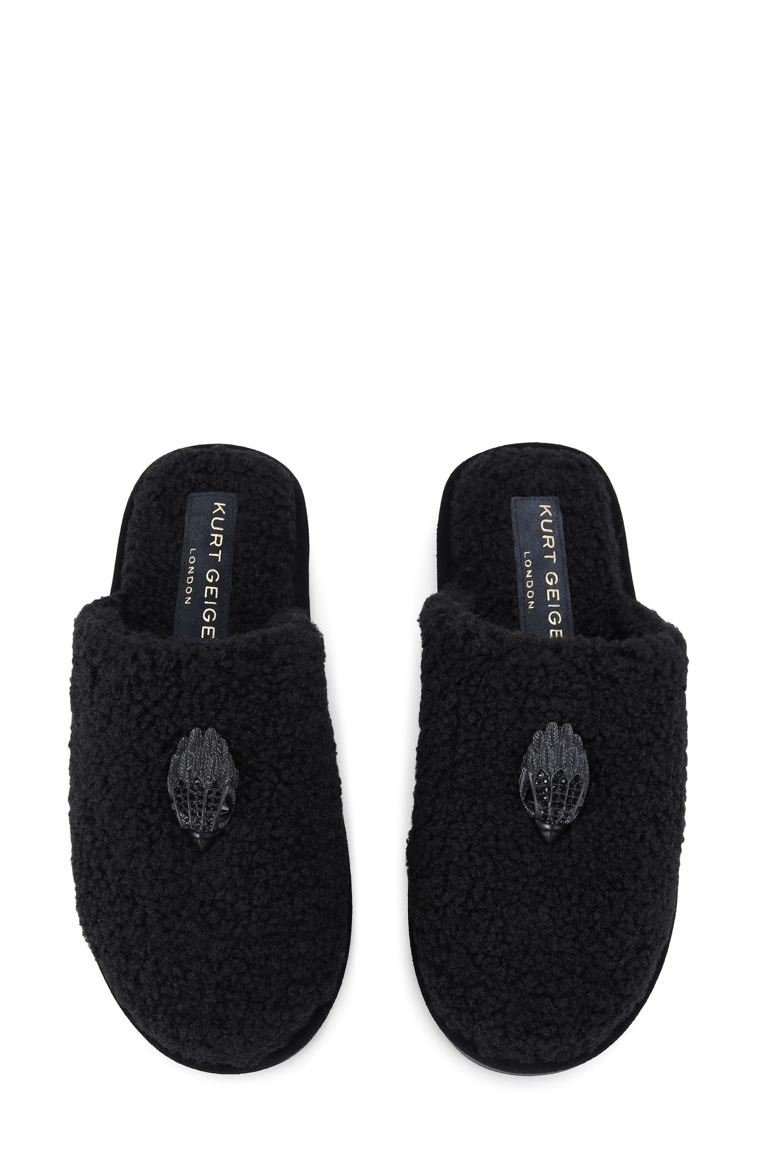 Kurt Geiger London Kensington Faux Shearling Slipper, Alternate, color, 