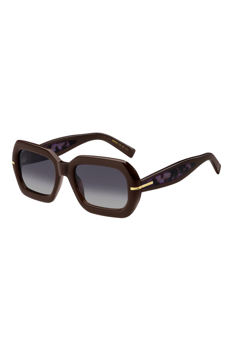 54mm Rectangular Sunglasses, Alternate, color, 009Q-DG