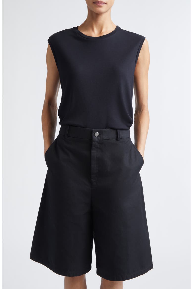 Oliver Modal & Cashmere Tank, Main, color, BLACK