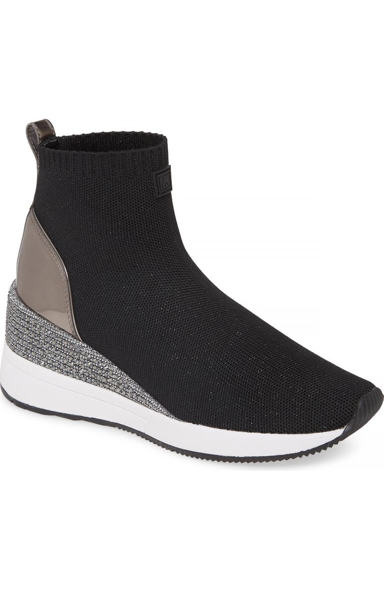 MICHAEL Michael Kors Skyler Knit Bootie, Main, color,