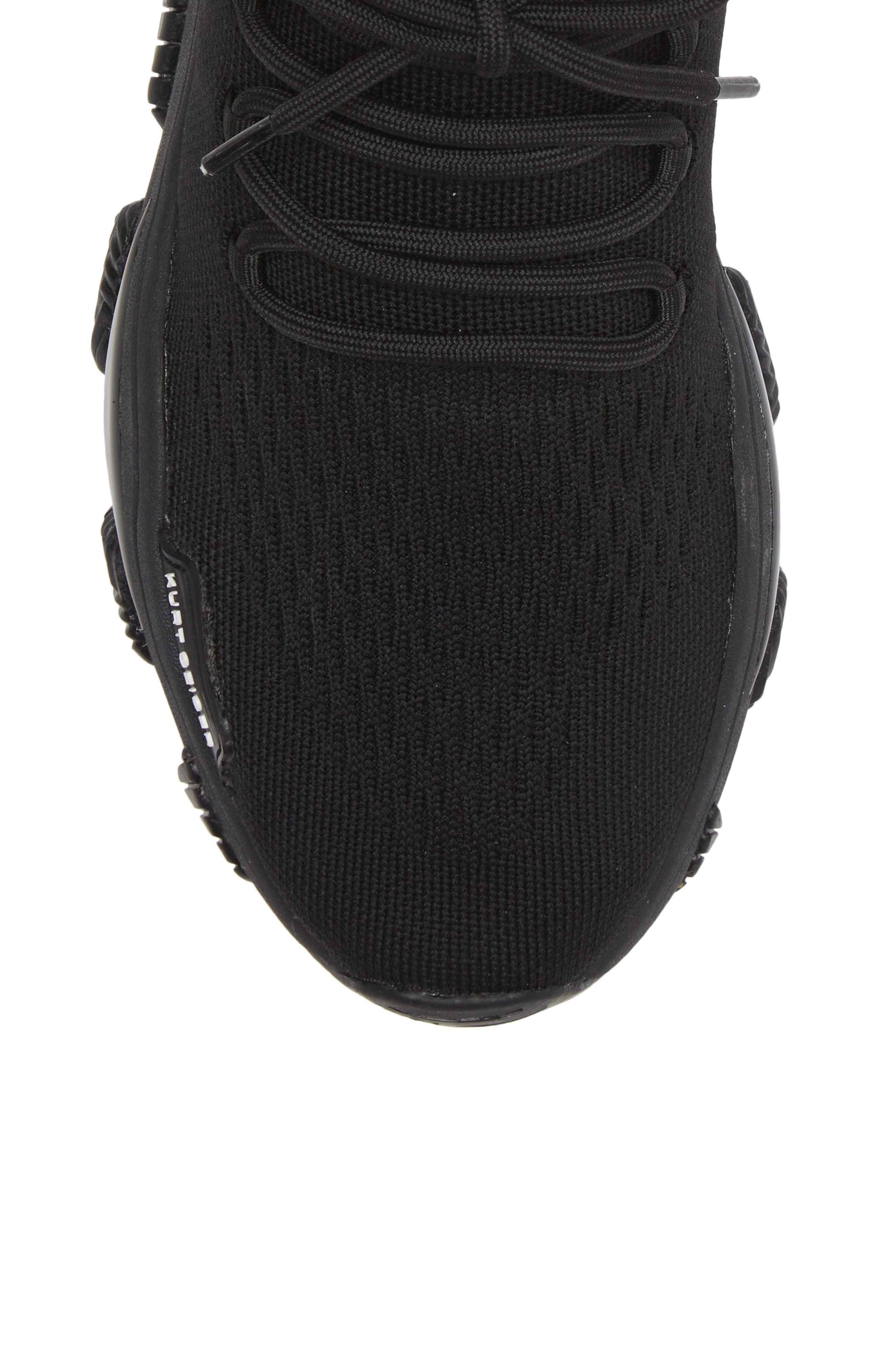 Kurt Geiger London Lettie Knit Lace-Up Sneaker, Alternate, color, 