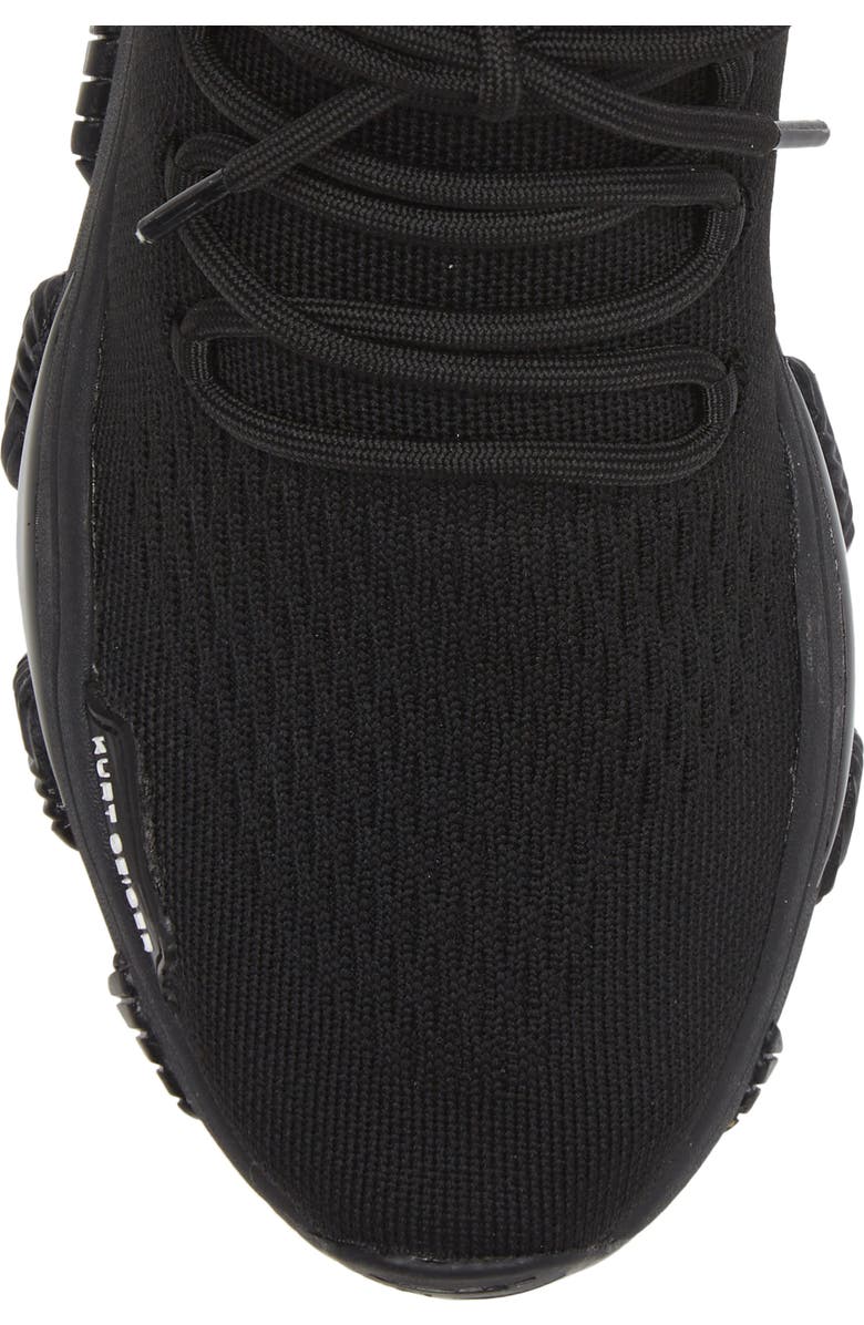 Kurt Geiger London Lettie Knit Lace-Up Sneaker, Alternate, color,