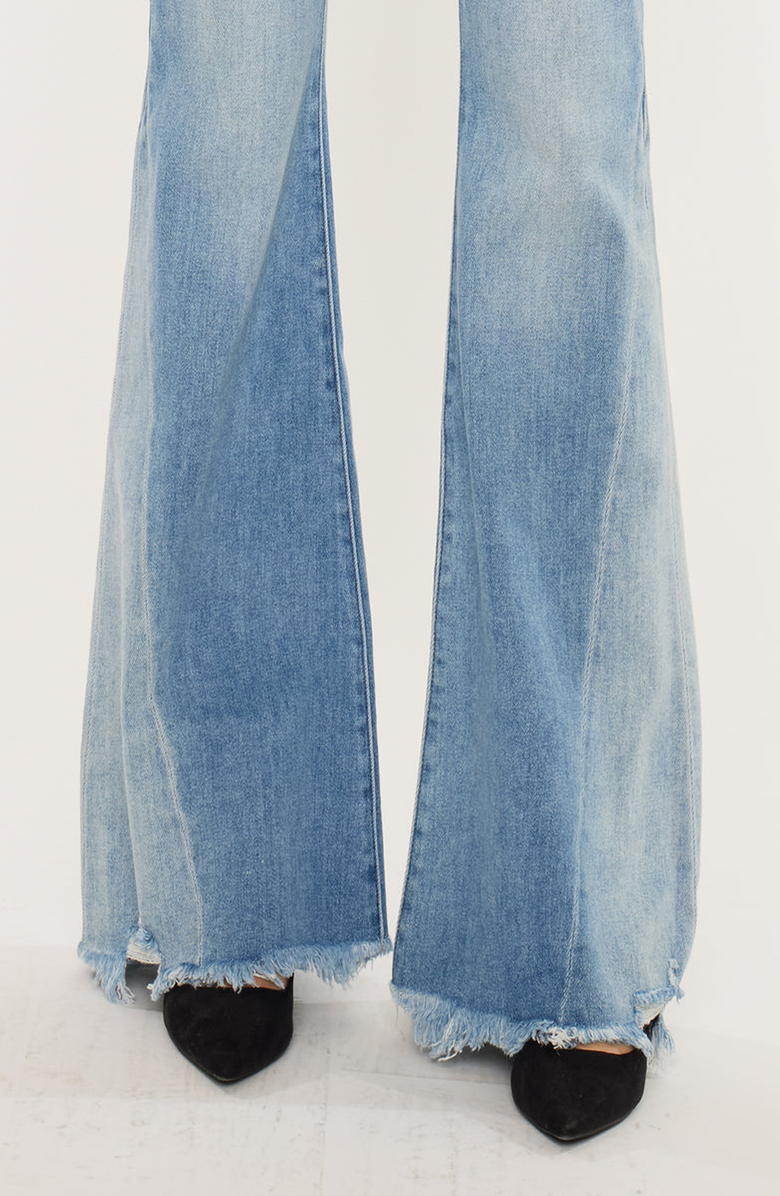 KanCan Rosecrans Mid Rise Flare Jeans, Alternate, color, Medium Wash
