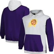 FANATICS Men's Fanatics Purple/Silver Phoenix Suns Big & Tall Primary Arctic Pullover Hoodie