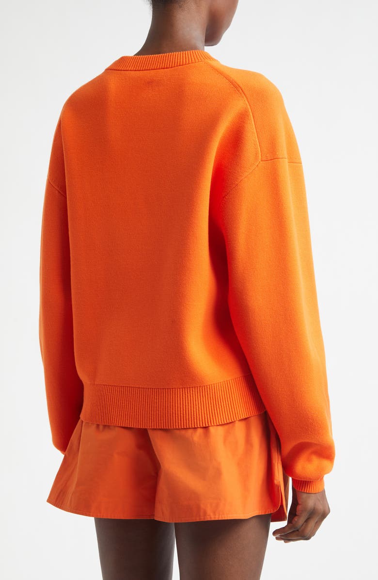 A.L.C. Teddy Crewneck Sweater, Alternate, color, Poppy