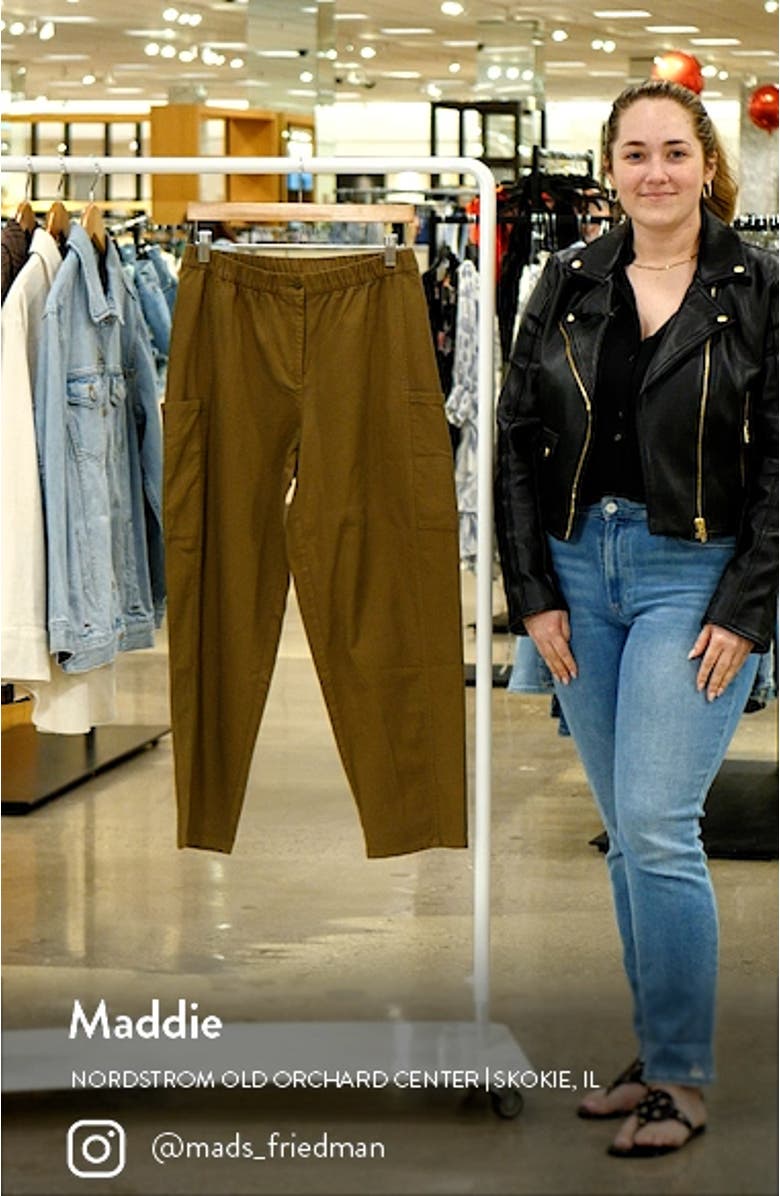 Lantern Organic Cotton Blend Cargo Pants, sales video thumbnail