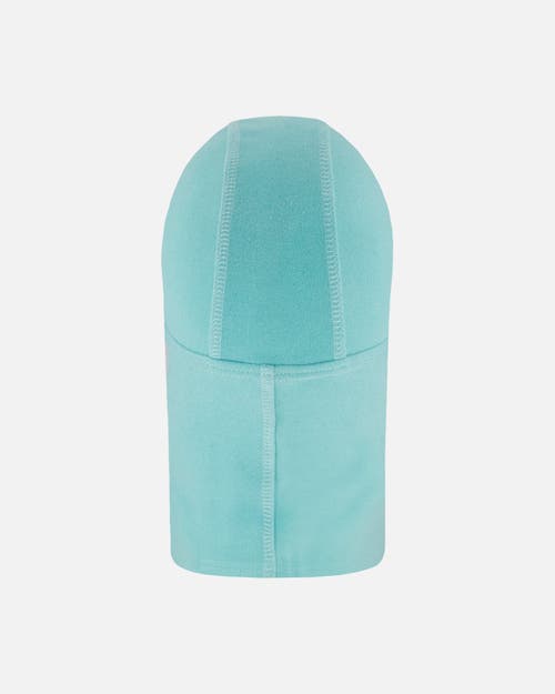 Deux Par Deux Brushed Jersey Balaclava In Blue