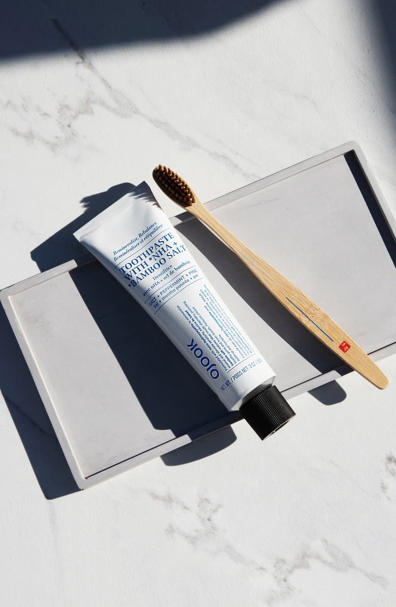 OJOOK Intention Toothbrush, Toothpaste & Tray Set, Alternate, color, Grey