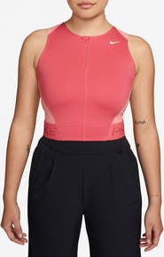 Nike Dri-FIT Quarter Zip Tank Top