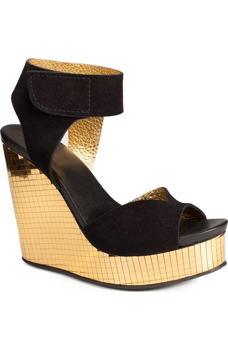 Pedro Garcia 'Tina Disco' Wedge Sandal, Main, color,