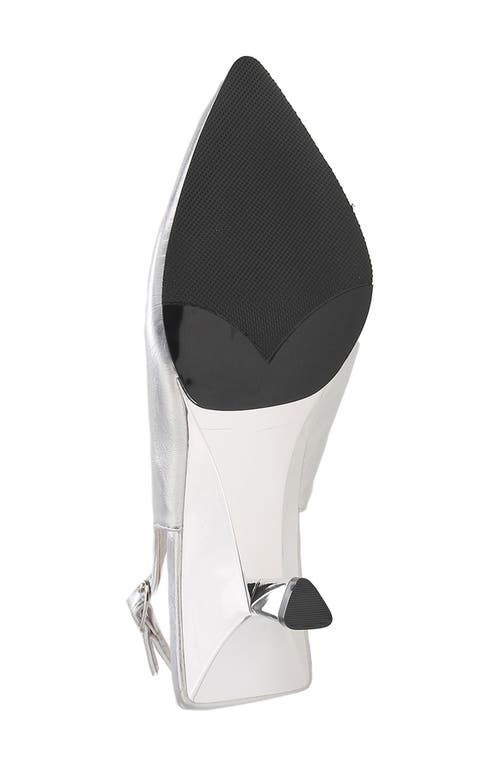 Ninety Union Koko Slingback Pump In Silver