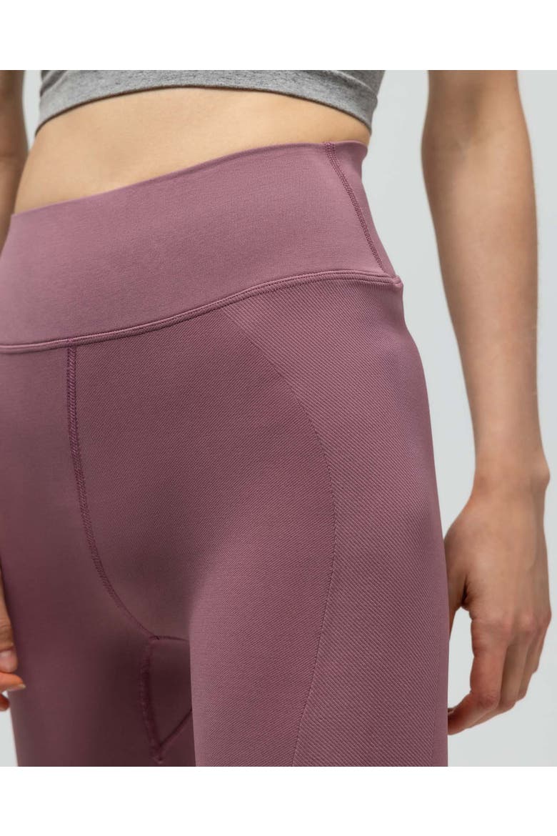 The Compression Legging W/Fused Waist Band, Alternate, color, MAUVE
