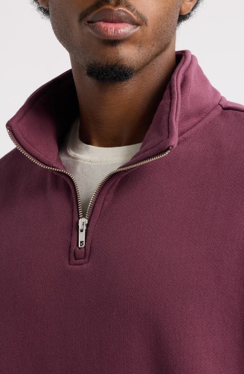 Oversize Core Quarter Zip Sweatshirt
