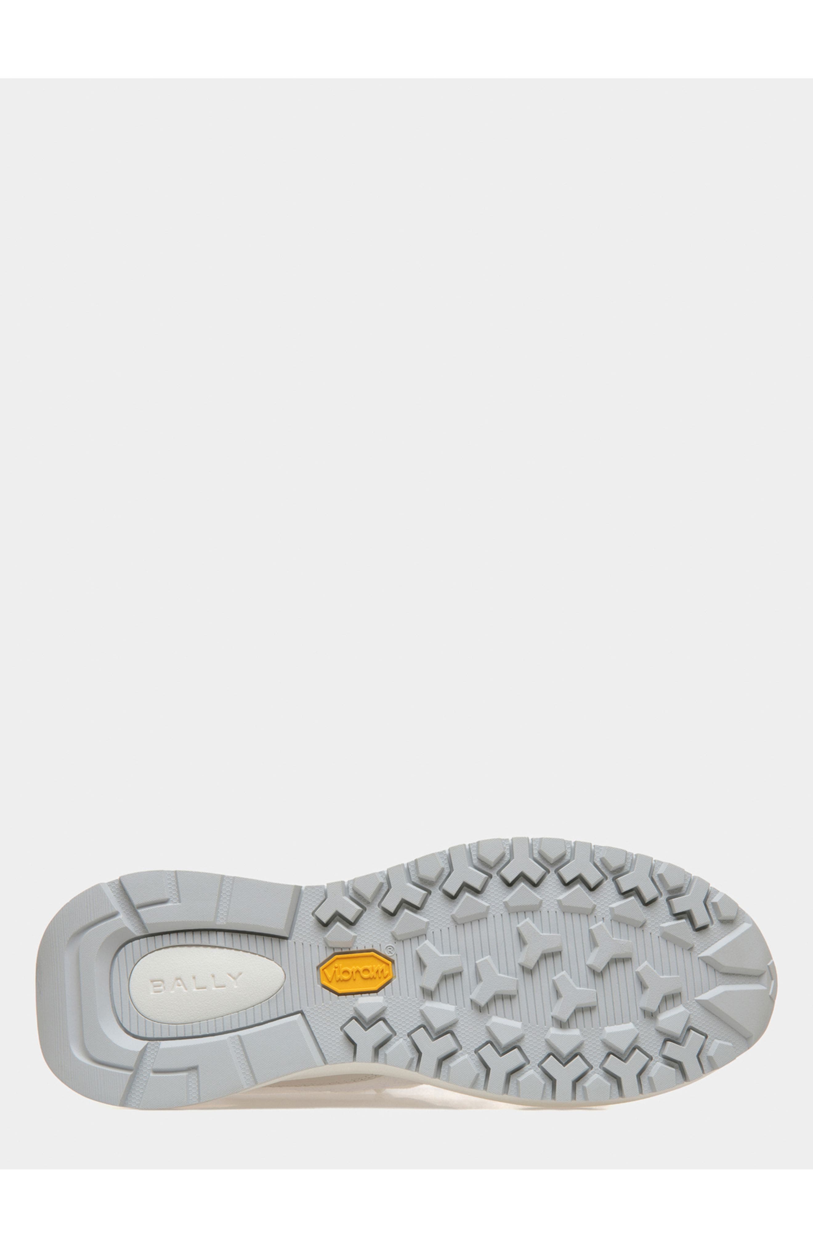 Bally Outline Sneaker in Knitted Fabric, Alternate, color, White