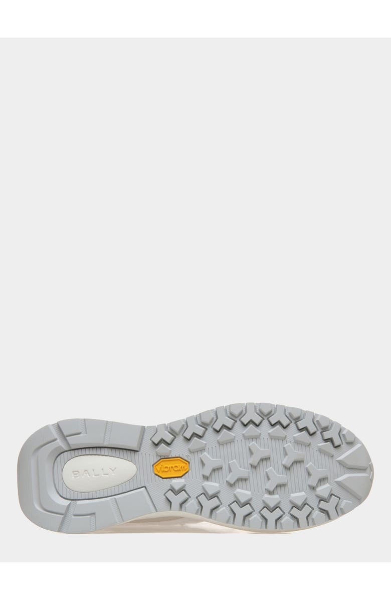 Bally Outline Sneaker in Knitted Fabric, Alternate, color, White