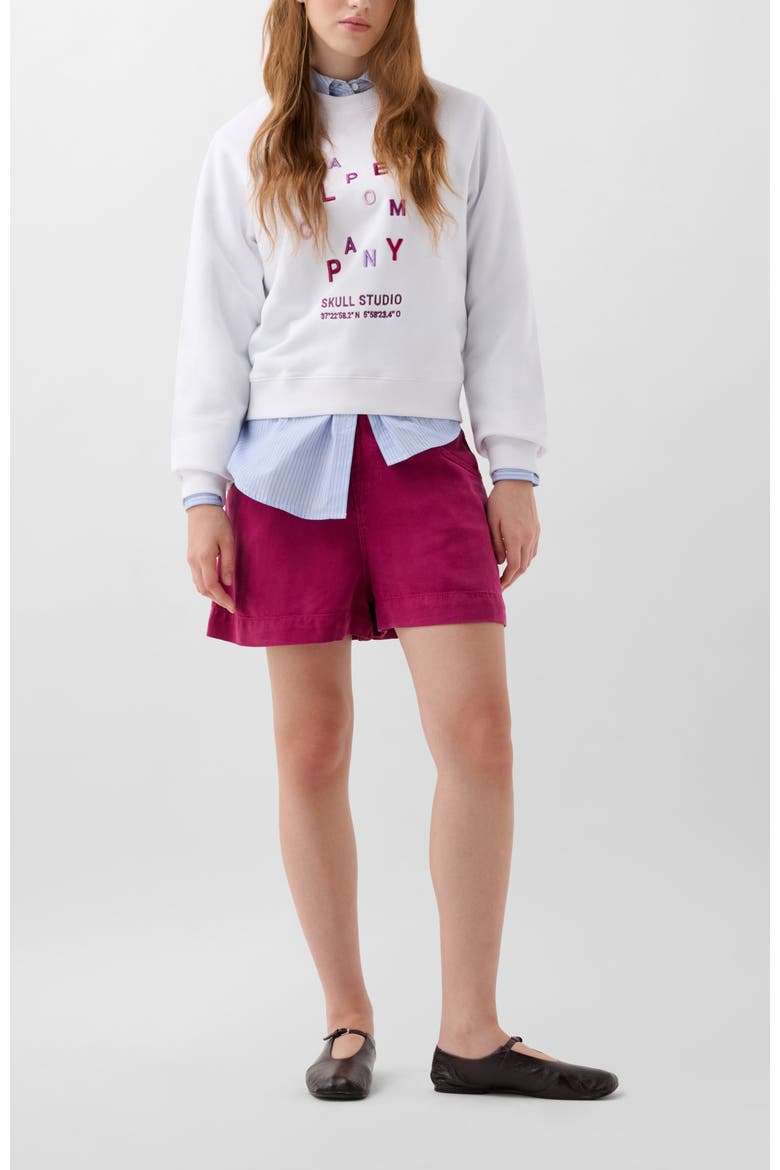 Multiletter Sweater, Alternate, color, White