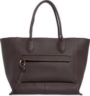 Longchamp Mailbox Large Leather Tote Bag