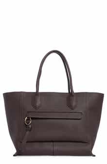 Longchamp Mailbox Large Leather Tote Bag